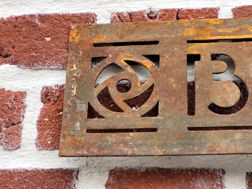 Enseigne " Bijouterie " en Fer ajouré - Epoque Art Déco-photo-3