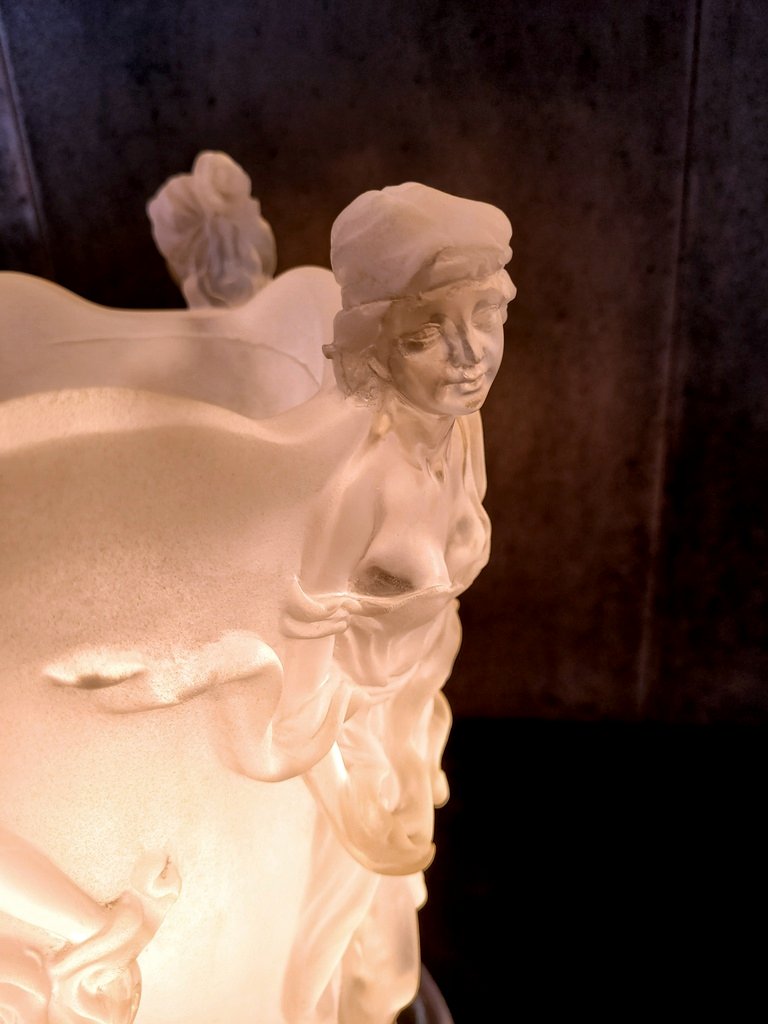 Lampe " Les Quatre Saisons " Années 70-photo-4