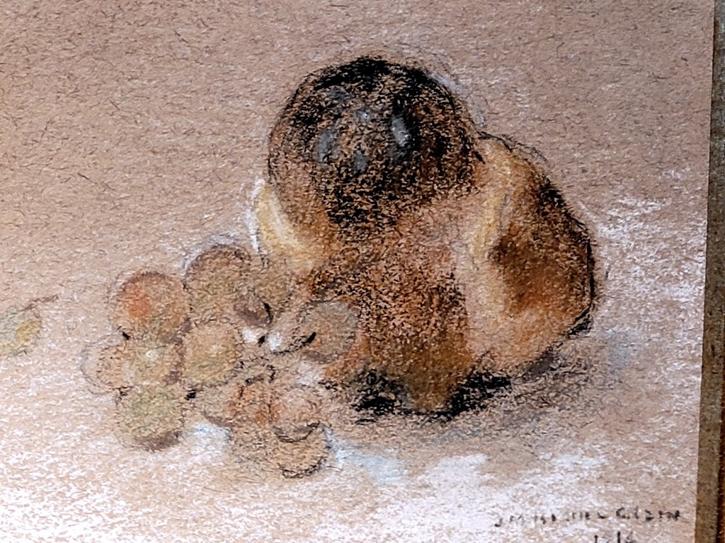 Still Life By Cazin (1869-1917) Dated 1914 -photo-4