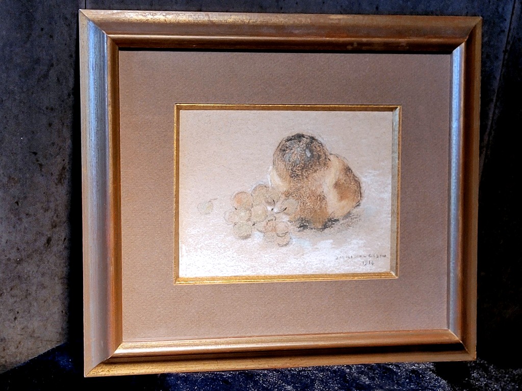 Still Life By Cazin (1869-1917) Dated 1914 