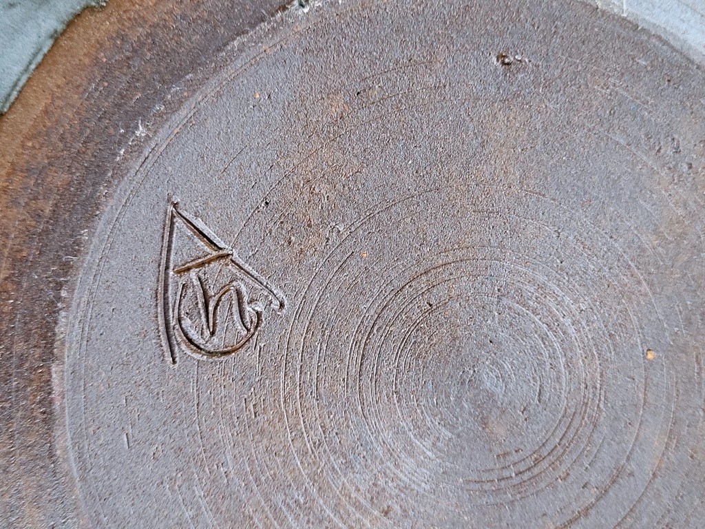  Service en Grès de 43 Pièces  Signé  "ACTH  "Thierry Chantal Robert "  Années 70 -photo-8