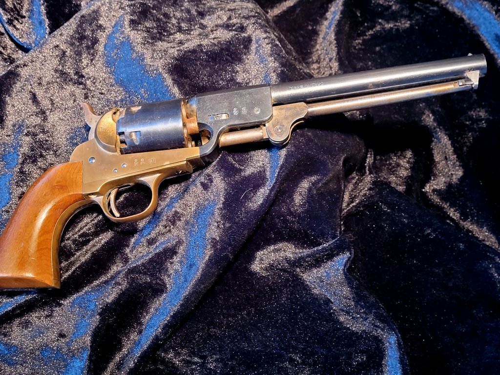 Revolver Poudre noire Mod&egrave;le Colt Navy 1851 - Marque Pietta Coltman - Calibre 36-photo-2