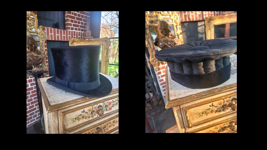 Ensemble de 2 Chapeaux  - Fin XIXe D&eacute;but XXe Si&egrave;cle