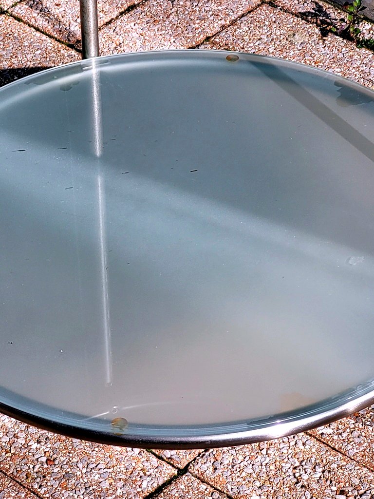 Desserte à Roulettes  à 2 Plateaux de Verre datant des Années 70 -photo-2