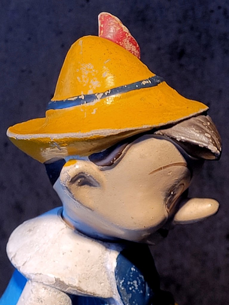 " Pinocchio " Jouet Automate Mécanique Vintage  - Années 50-photo-3