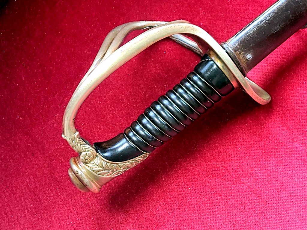 Sabre d’officier de Cavalerie  Modèle 1822   Charles X -photo-3