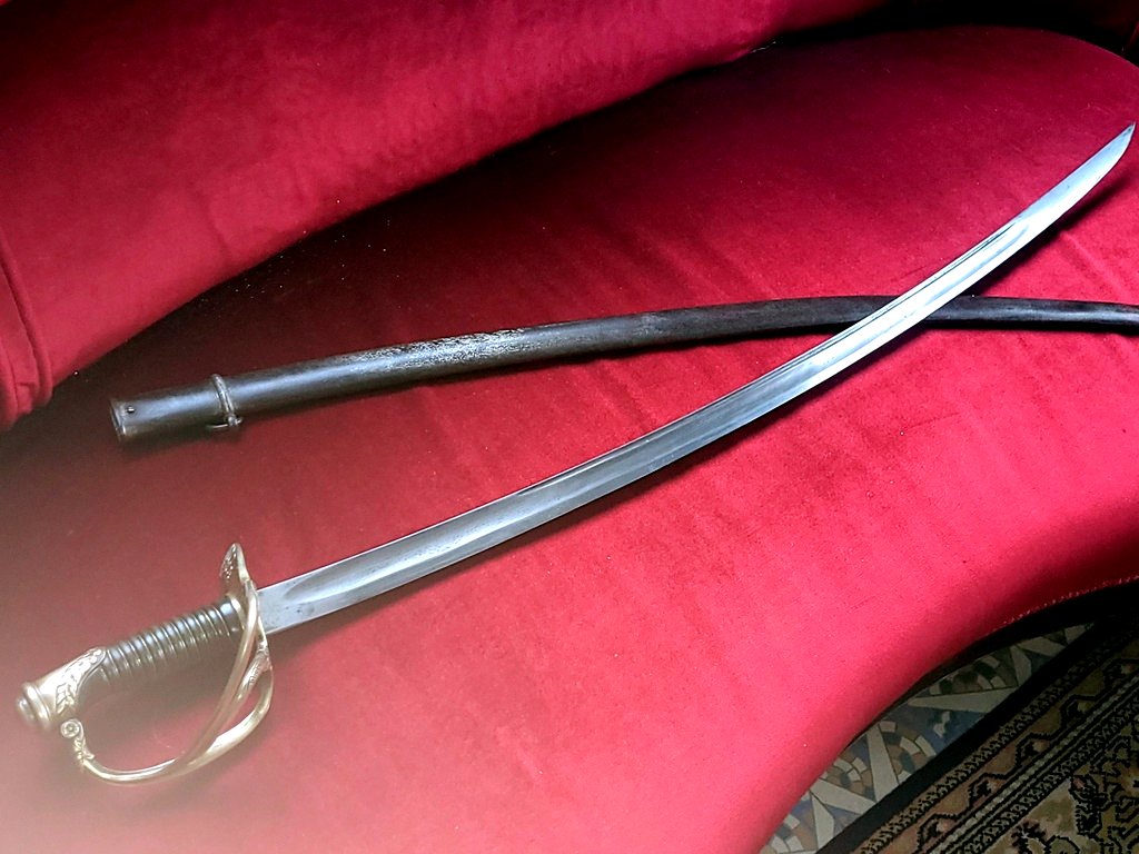 Sabre d’officier de Cavalerie  Modèle 1822   Charles X -photo-5