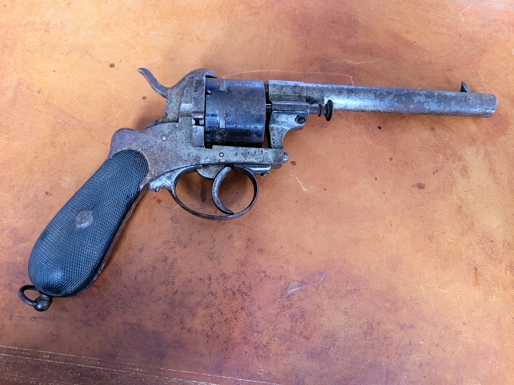 Revolver &agrave; Syst&egrave;me  ELG / Lefaucheux - 1874 