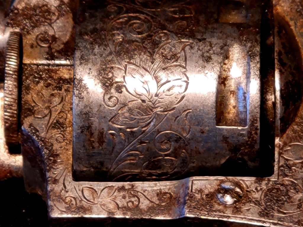 Revolver de Type  Bulldog  Lefaucheux  Sign&eacute; ELG - 1870-photo-3