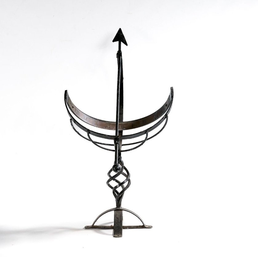 Sphère Armillaire - Cadran Solaire en Fer Forgé  -  Début XXe Siècle -photo-4