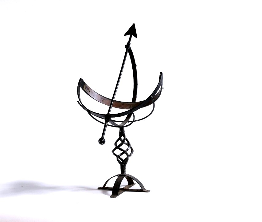 Sphère Armillaire - Cadran Solaire en Fer Forgé  -  Début XXe Siècle 