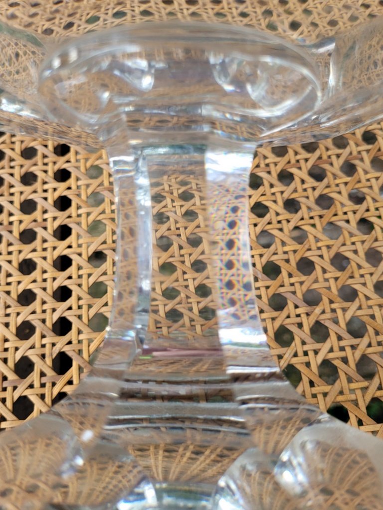 Paire de Grandes Coupes en Cristal de Baccarat Harcourt -  XIXe Si&egrave;cle-photo-3