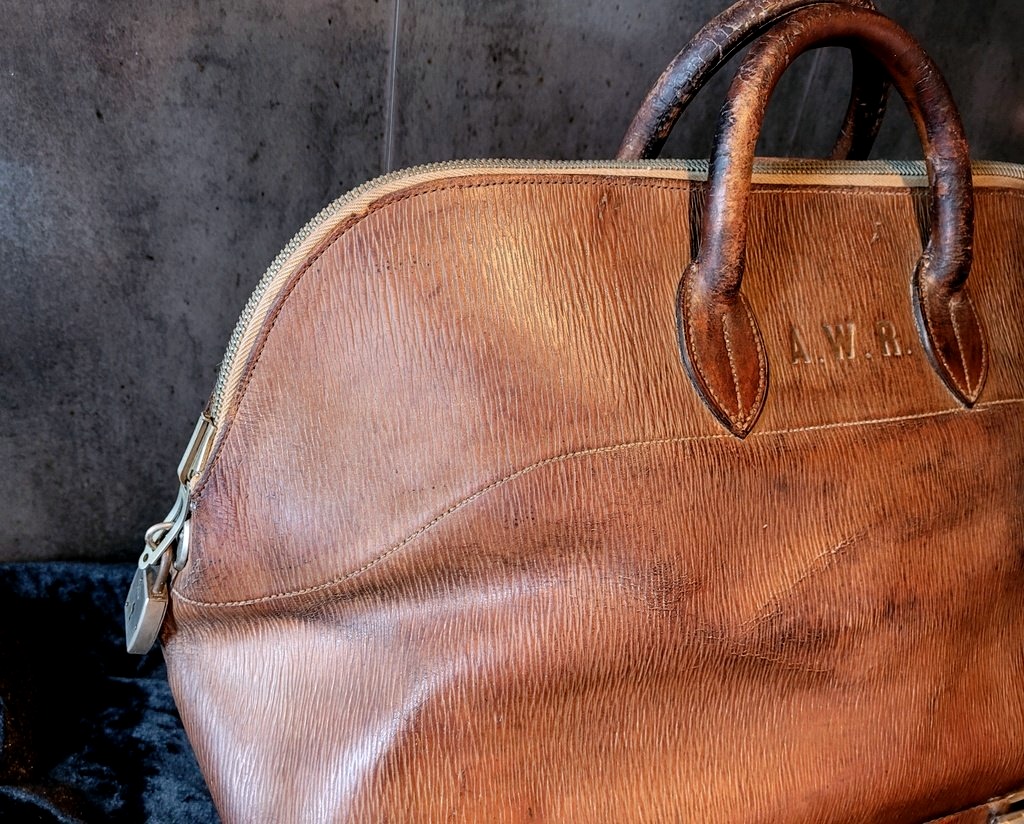 Hermès - Suitcase, Saddler-stitched Leather Bag, 1920 -photo-2