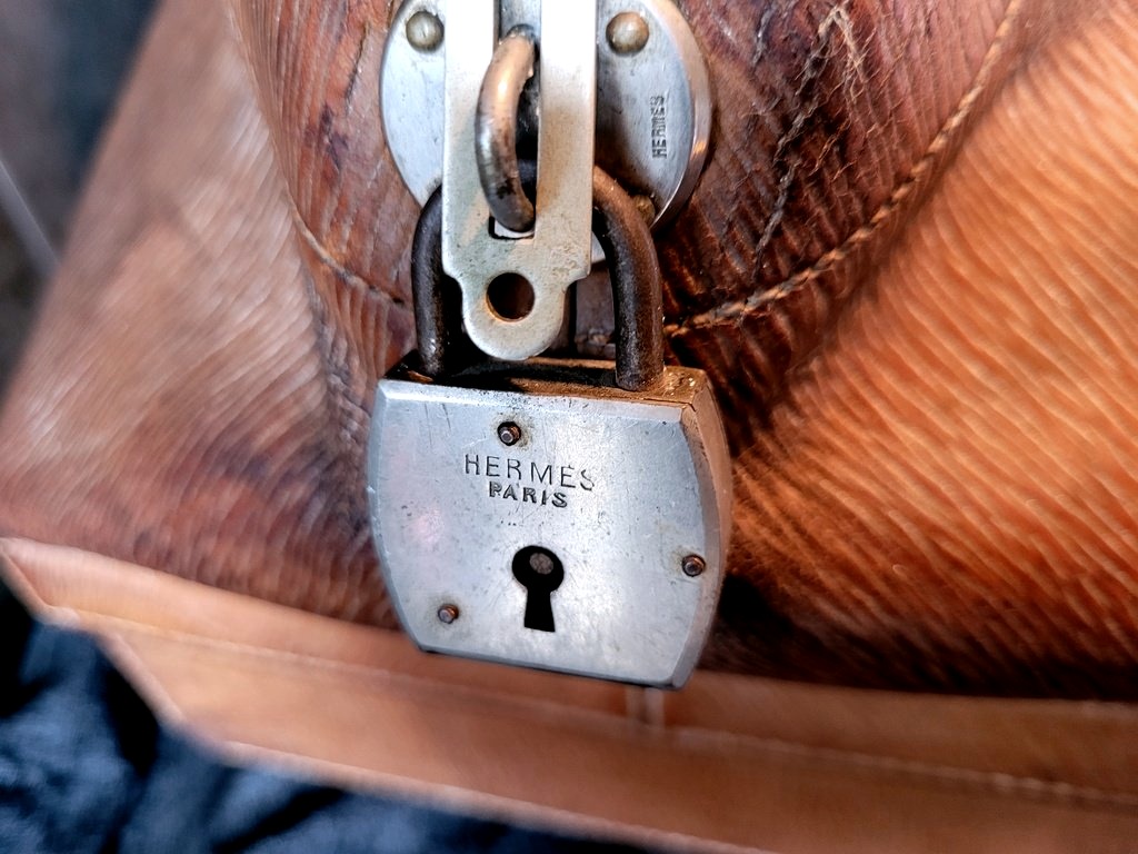 Hermès - Suitcase, Saddler-stitched Leather Bag, 1920 -photo-2
