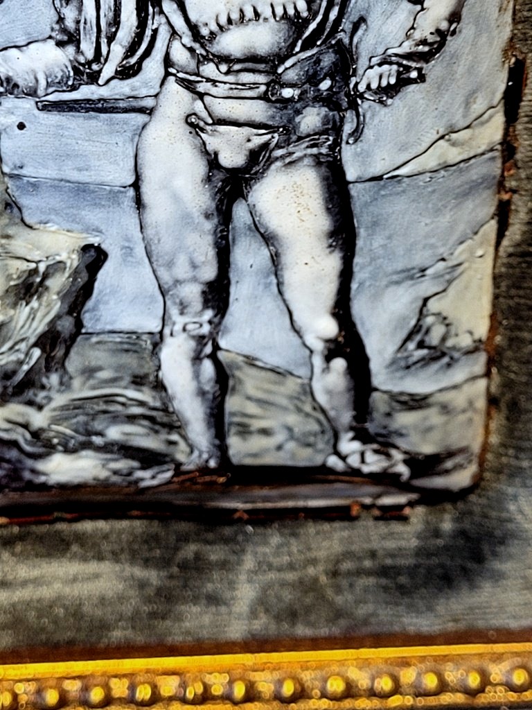  Enameled Copper Plate After Dürer, -photo-4
