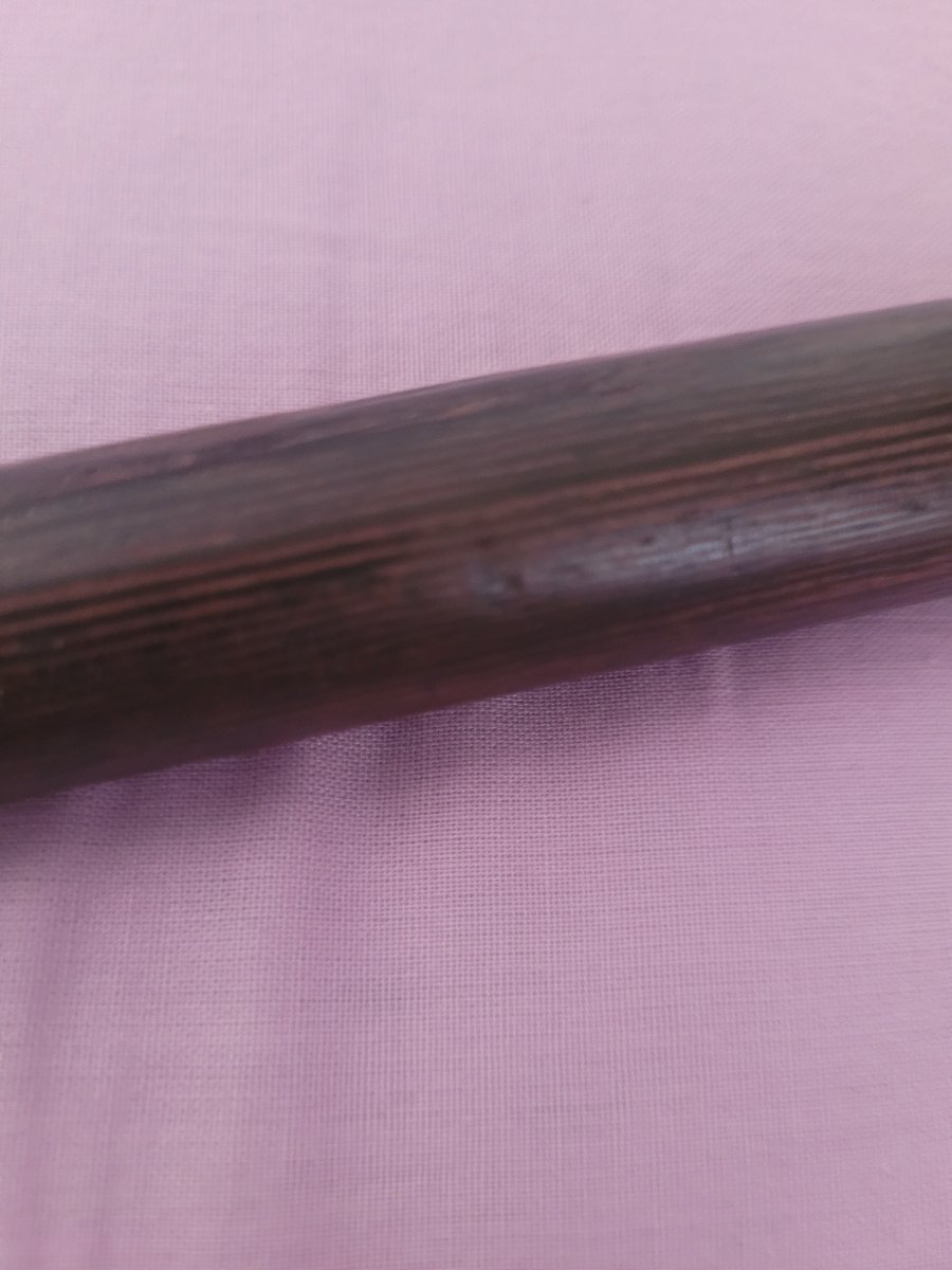 Art Deco Walking Stick Made Of Rosewood.-photo-2