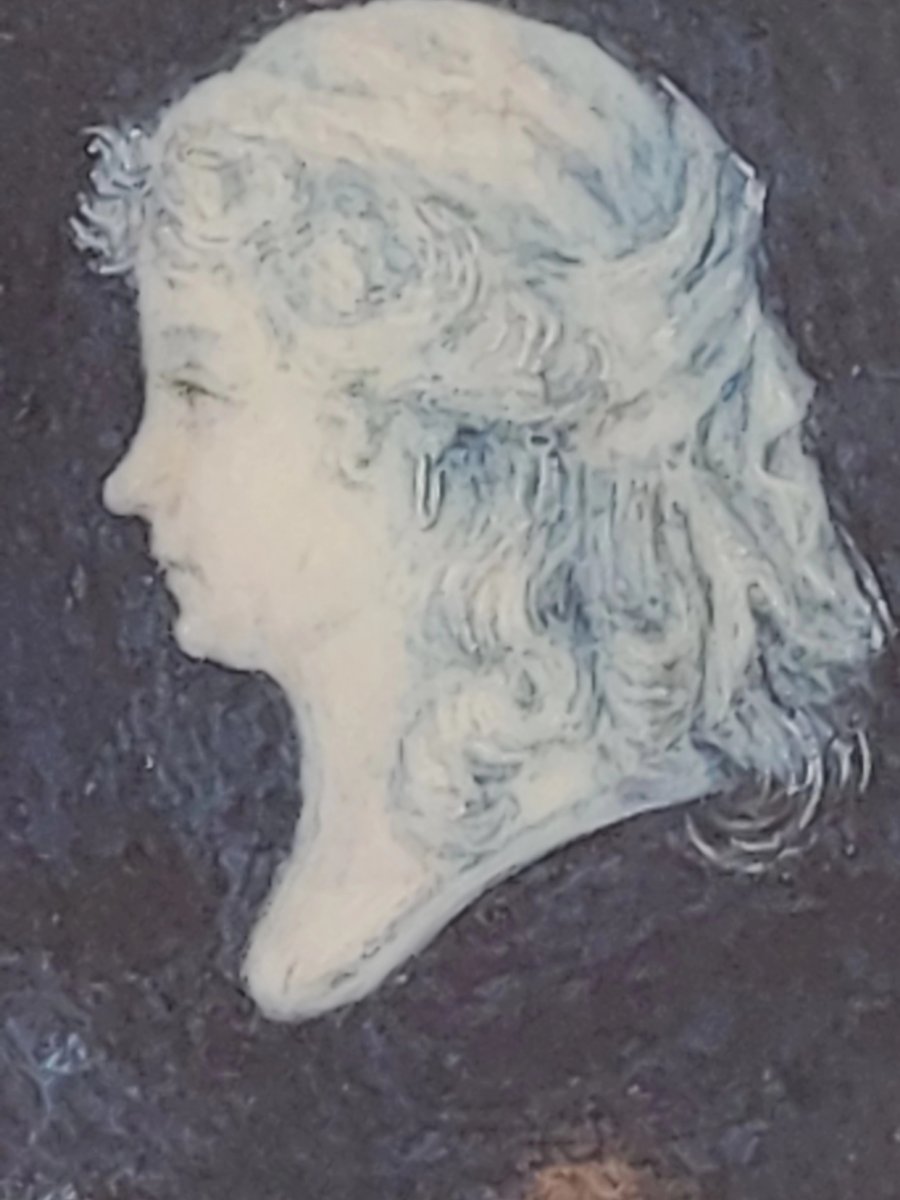 Miniature  peinte Portrait de Dame d'après Piot Joseph Sauvage- XVIIIe Siècle -photo-3