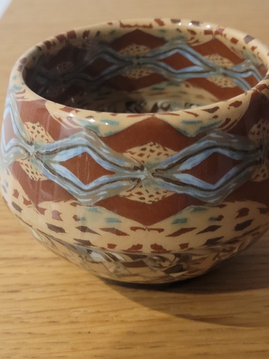 Vase Gerbino Vallauris Année 1950-photo-3