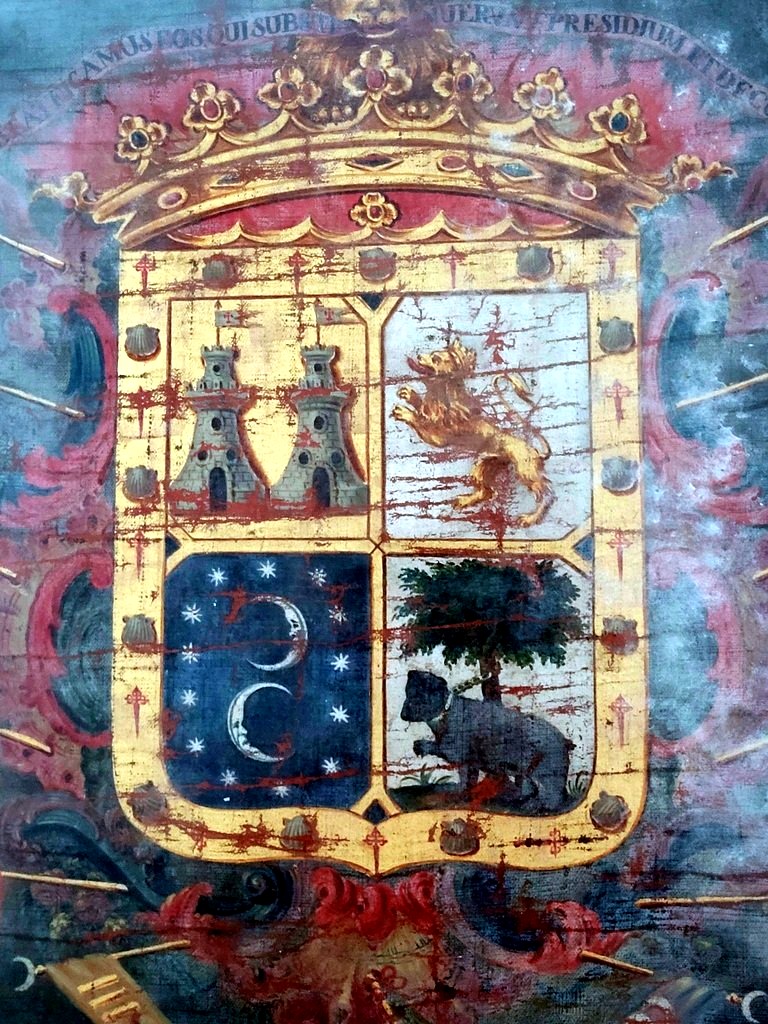 Armoiries de la  Casa Tejada - Province de C&aacute;ceres, en Estr&eacute;madure ( Espagne)  XVIIIe Si&egrave;cle-photo-2