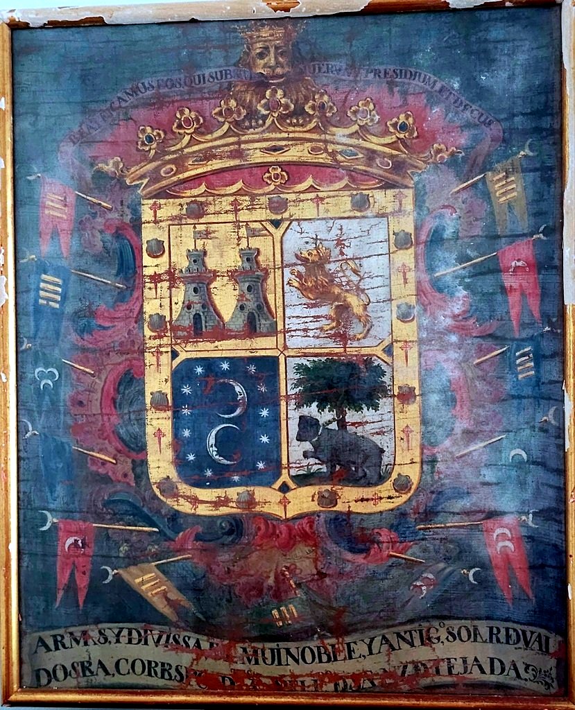 Armoiries de la  Casa Tejada - Province de C&aacute;ceres, en Estr&eacute;madure ( Espagne)  XVIIIe Si&egrave;cle
