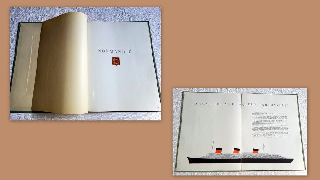 Book "normandie" – Compagnie Générale Transatlantique - 1935-photo-2