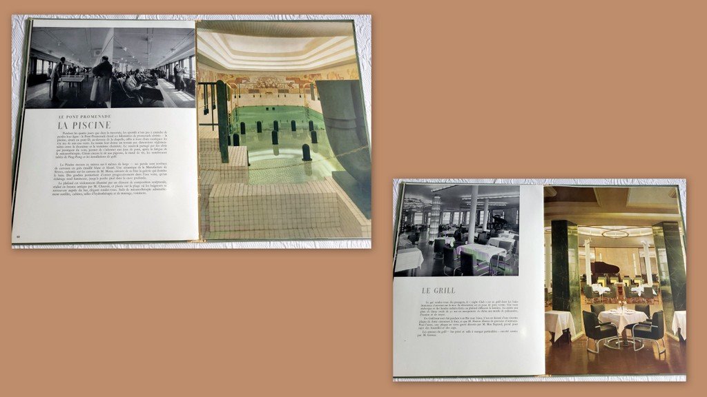 Book "normandie" – Compagnie Générale Transatlantique - 1935-photo-5