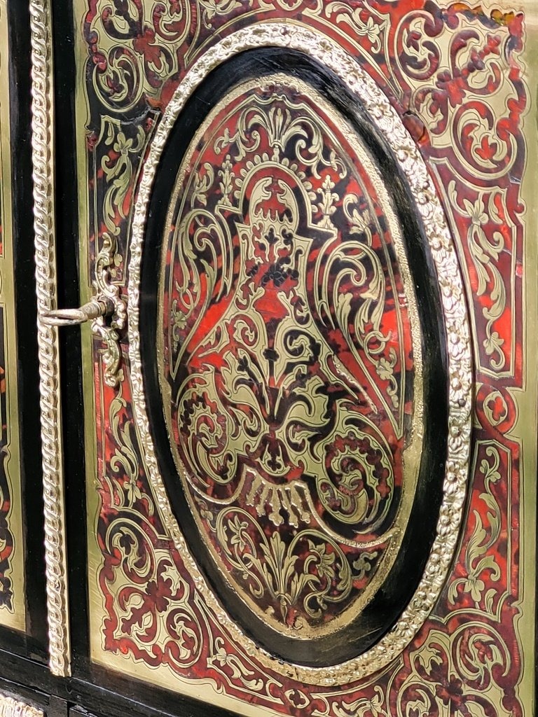 BONHEUR DU JOUR EN MARQUETERIE BOULLE - EPOQUE NAPOLÉON III-photo-4