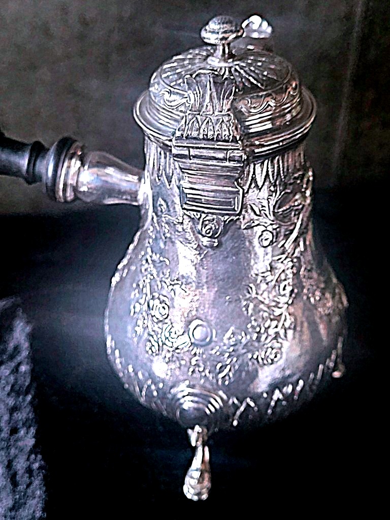 Small, Selfish Jug In Solid Silver By Jacques Duguay—farmer's Hallmarks—18th Century -photo-1