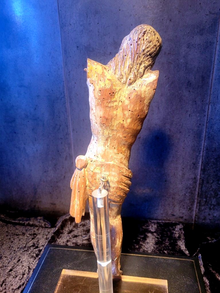 Carved Wooden Figure Of The Body Of Christ From The 16th–18th Centuries-photo-3