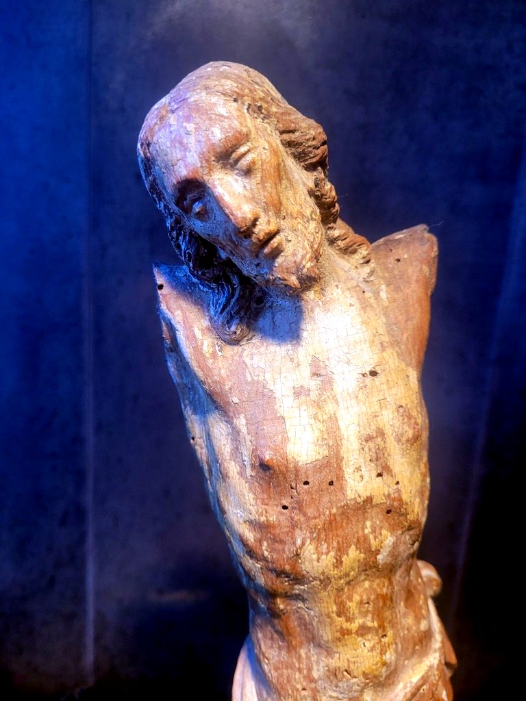 Carved Wooden Figure Of The Body Of Christ From The 16th–18th Centuries-photo-1