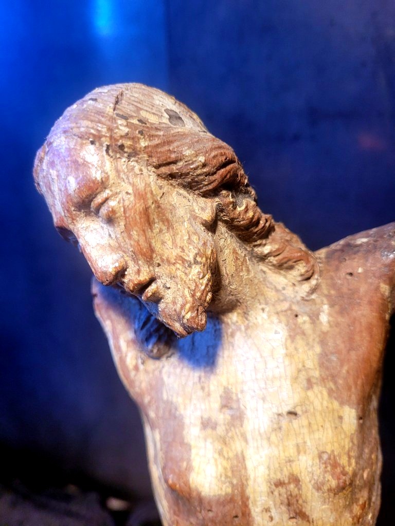 Carved Wooden Figure Of The Body Of Christ From The 16th–18th Centuries