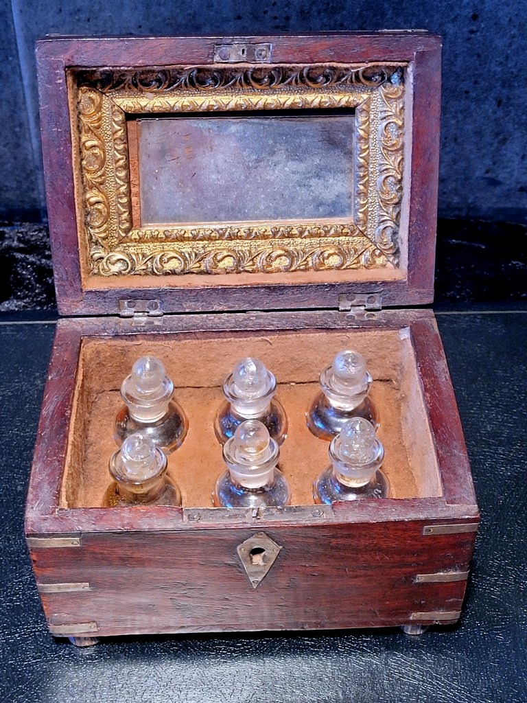 An 18th-century Perfume Cabinet Of Maritime Origin. 