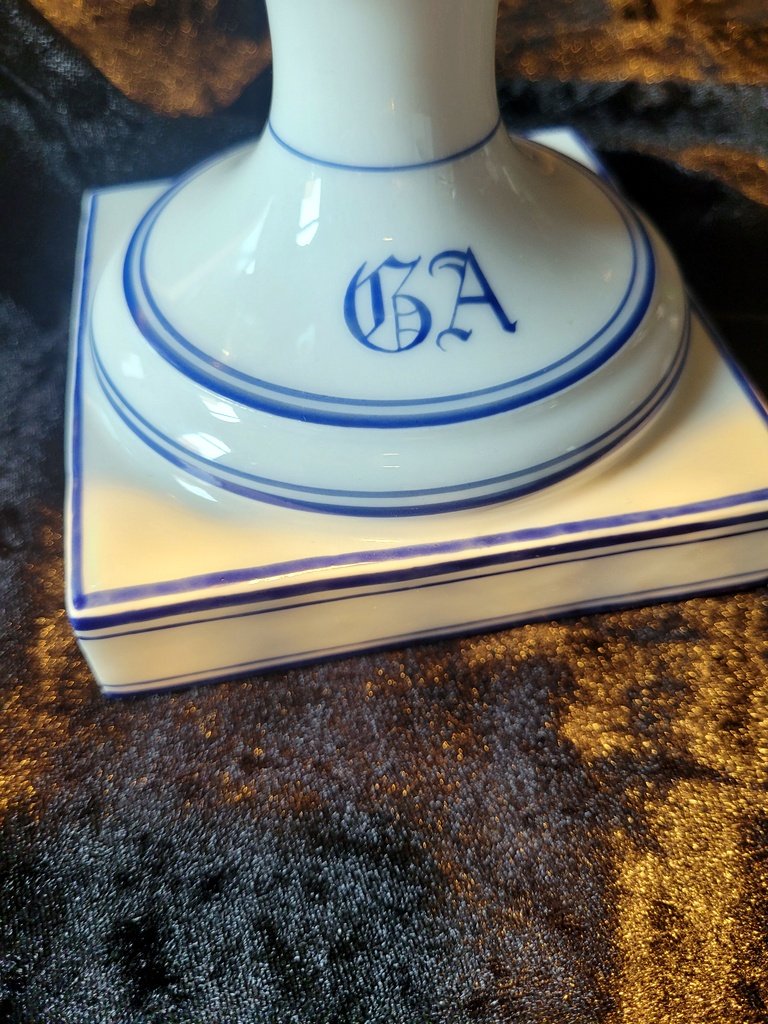 Paire de Coupes ajourées en Porcelaine de Paris d'époque Louis Philippe - 1830-photo-2