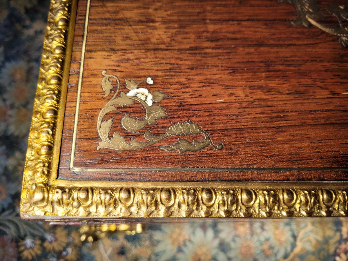 Important Boulle-napoleon III Marquetry Box - Late Nineteenth Century-photo-4