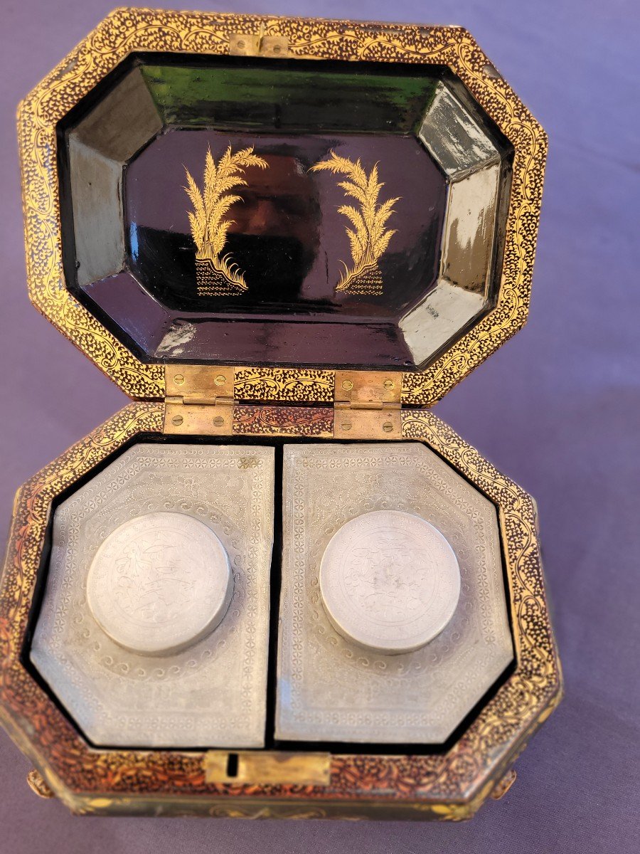 Tea Box - Qing Period - 19th Century-photo-4