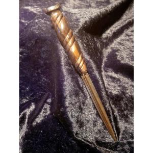 Dagger Of Virtue Or Pique Couilles - 19th Century 