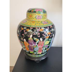 Important Pot à Gingembre en Porcelaine de Chine- XIXe Siècle