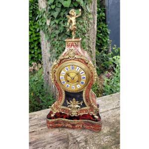 Boulle Marquetry Panel On Its Base - Napoleon III Period - 19th Century