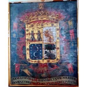Armoiries de la Casa Tejada - Province de Cáceres, en Estrémadure ( Espagne) XVIIIe Siècle