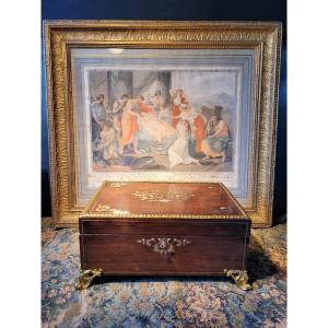 Important Boulle-napoleon III Marquetry Box - Late Nineteenth Century
