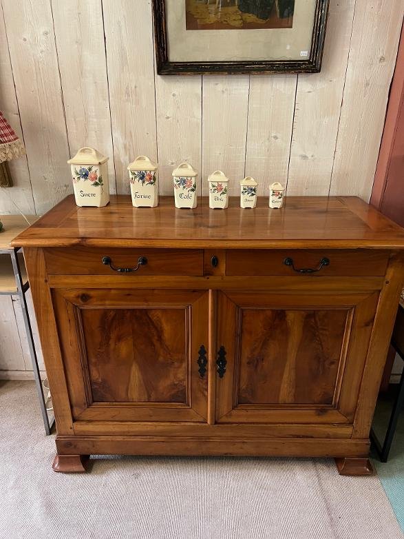 Buffet bas en merisier-photo-2