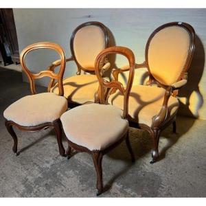Salon en acajou