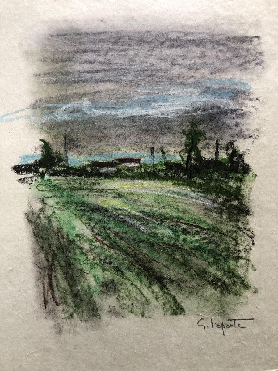 Paul Verlaine- Poèmes Saturniens-illustré de  20 pastels originaux de Georges Laporte-photo-3
