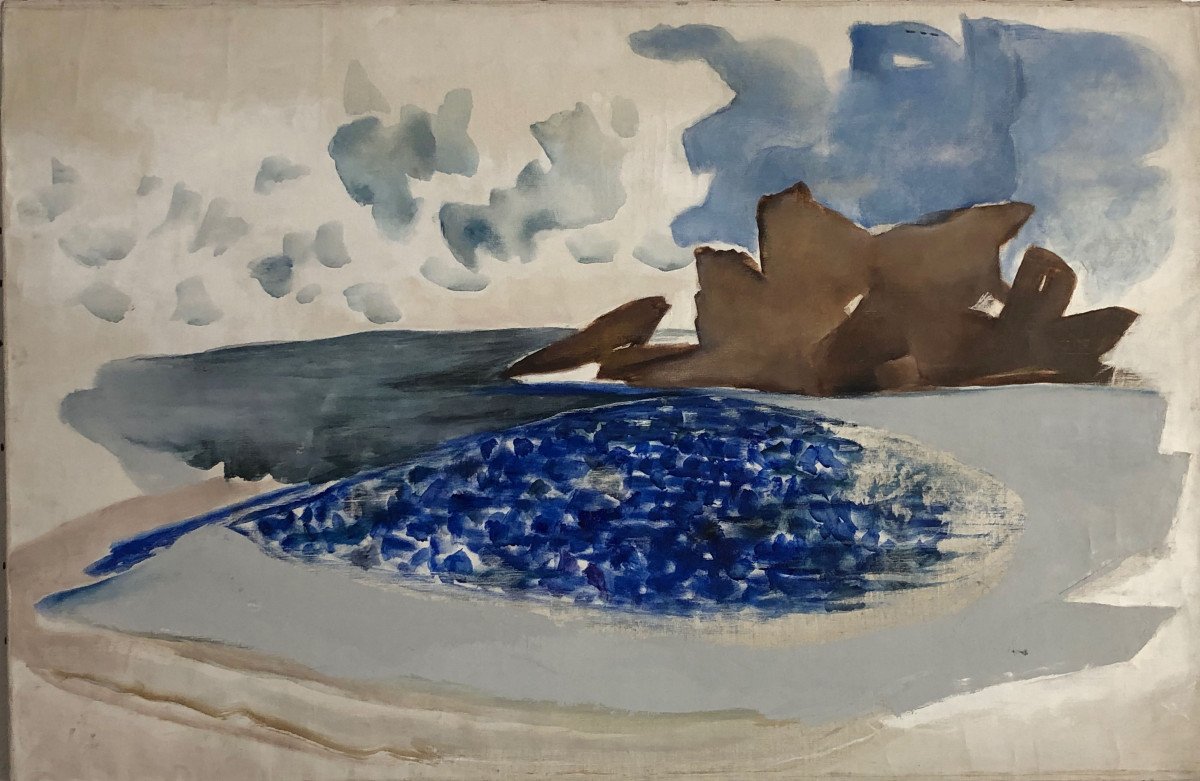 Roger Chastel (1897-1981),   Paysage Marin