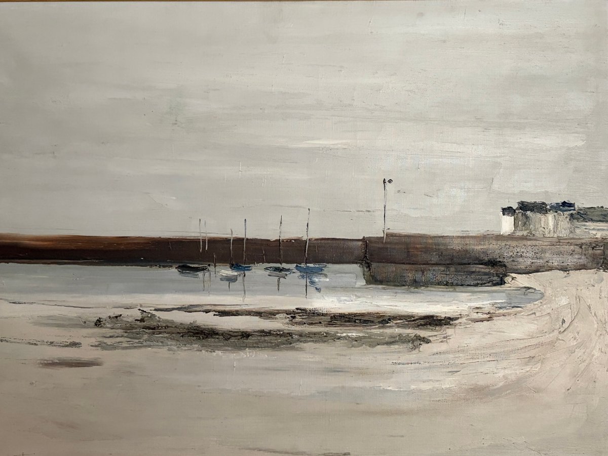 La flottille ,  Quiberon , Georges Laporte (1926-2000)-photo-2