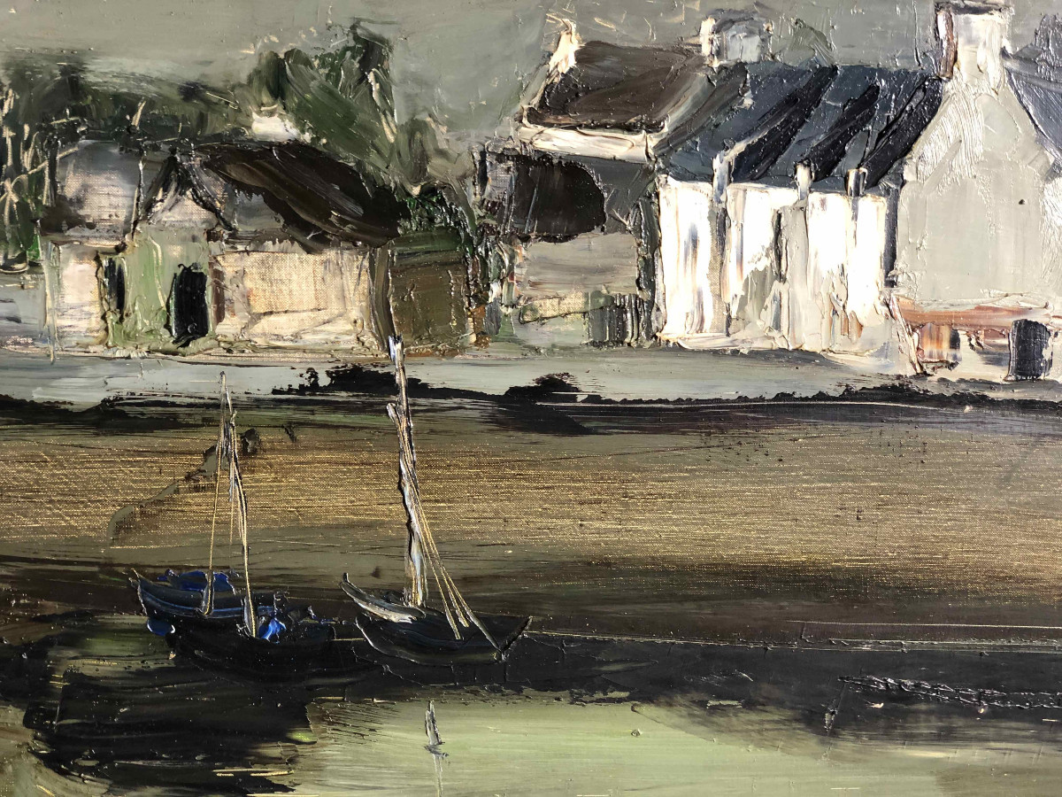 Port Halligen , Quiberon, 1969,  par georges Laporte (1926-2000)-photo-2