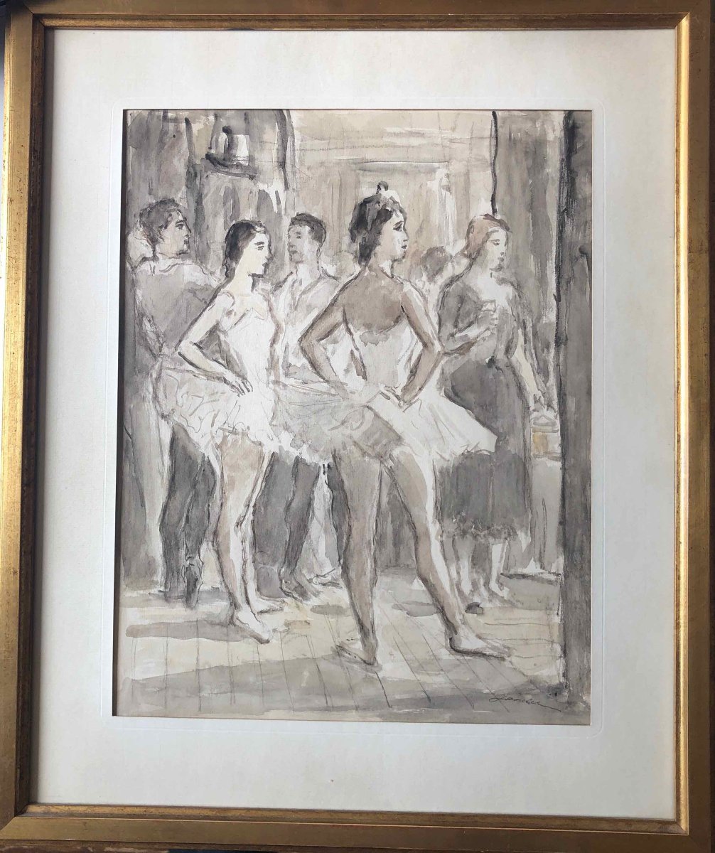 Jodelet Emmanuel (1883-1969) Before Entering The Stage. Paris Opera.-photo-2