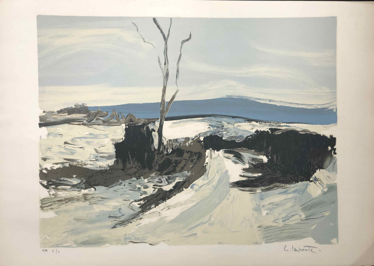 Neige en bourgogne, Georges Laporte