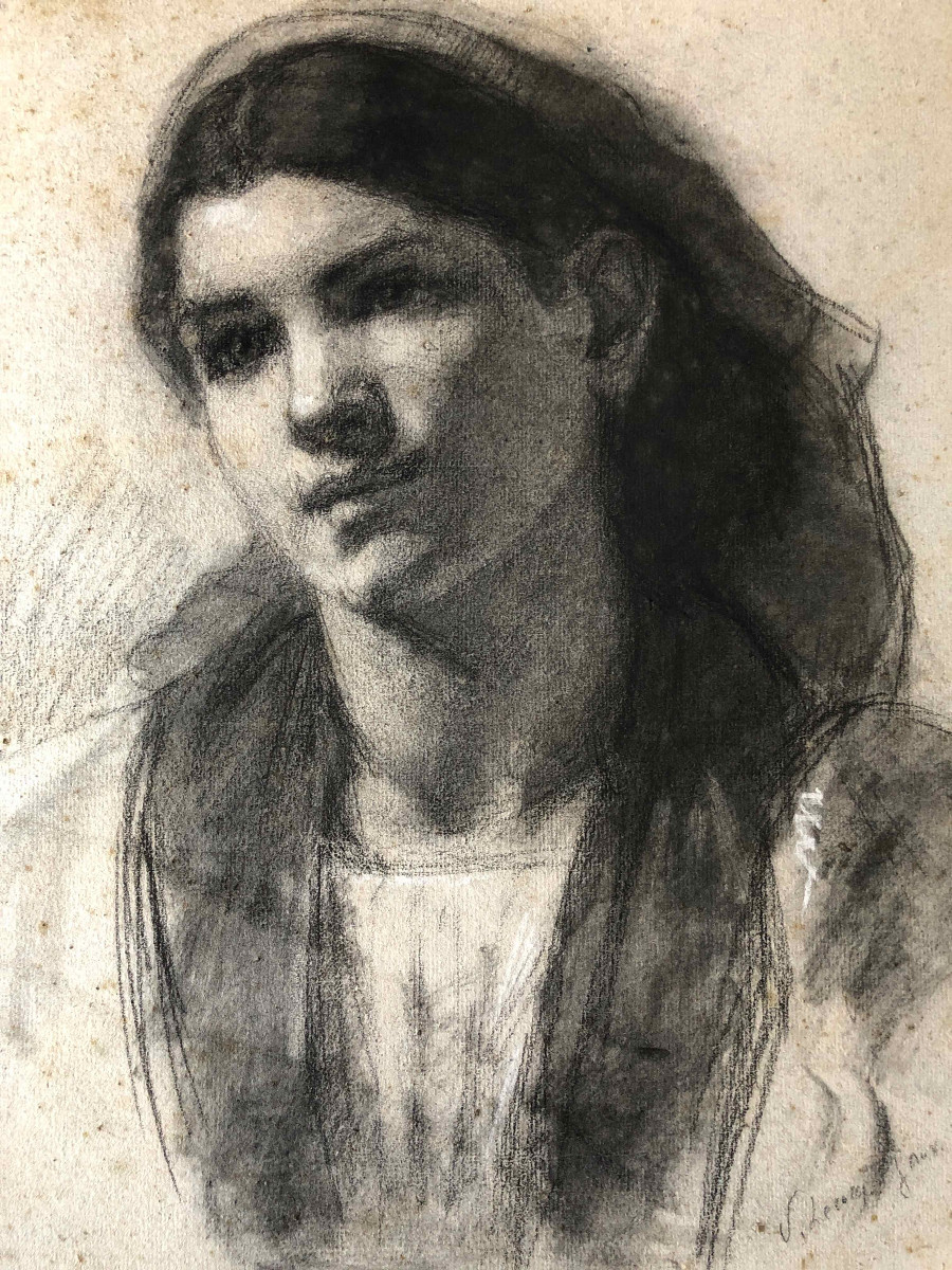 jeune italienne , 1880-photo-4