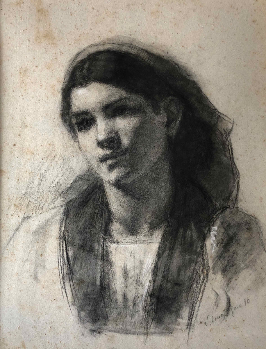 jeune italienne , 1880